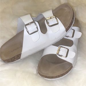 White slides